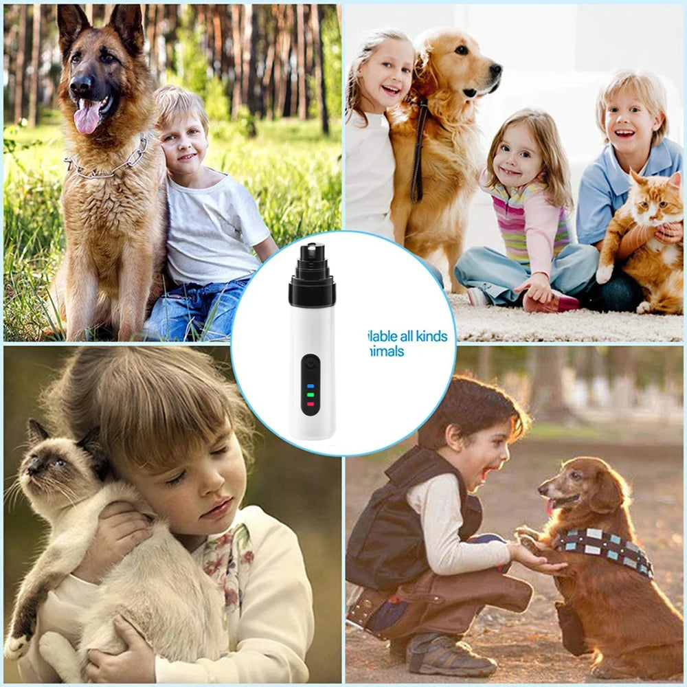Cortaúñas y limas de uñas eléctricas para perros