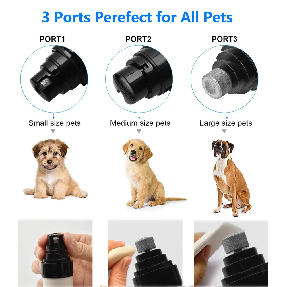 Cortaúñas y limas de uñas eléctricas para perros