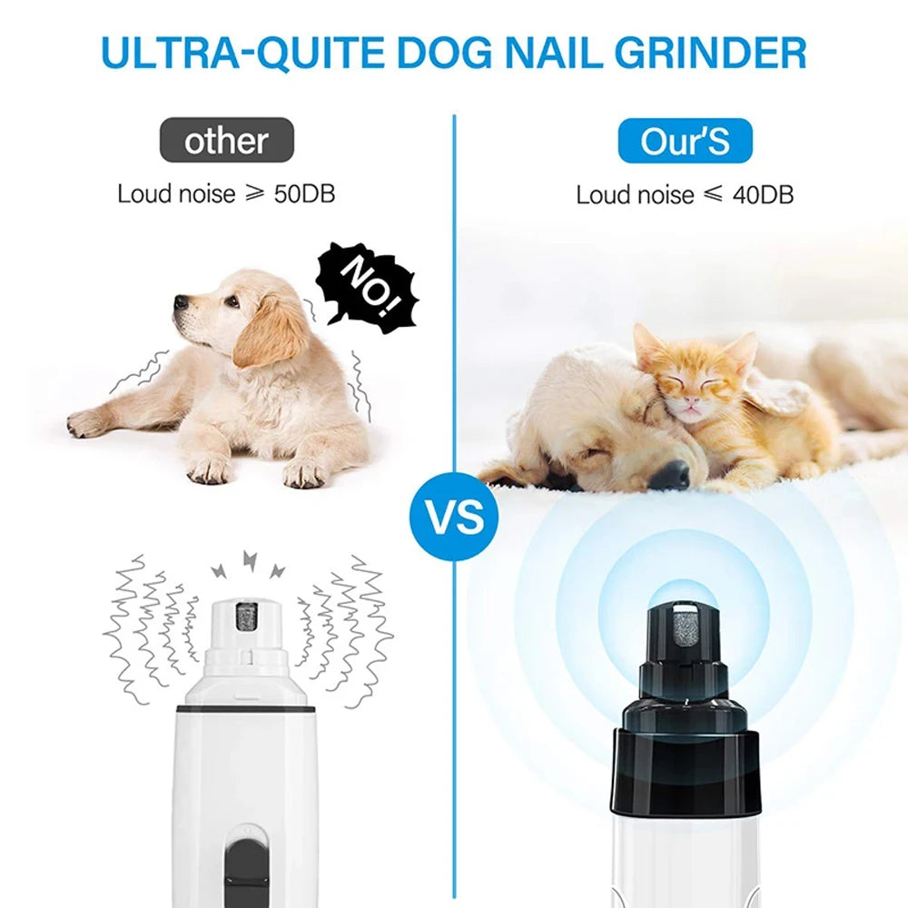Cortaúñas y limas de uñas eléctricas para perros