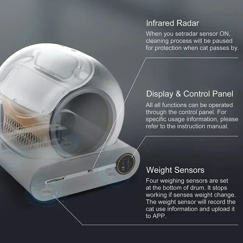 65L Automatic Smart Cat Litter Box