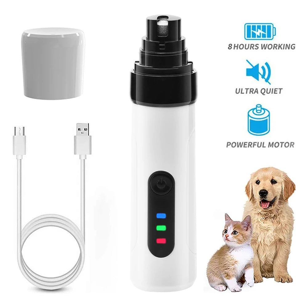 Cortaúñas y limas de uñas eléctricas para perros