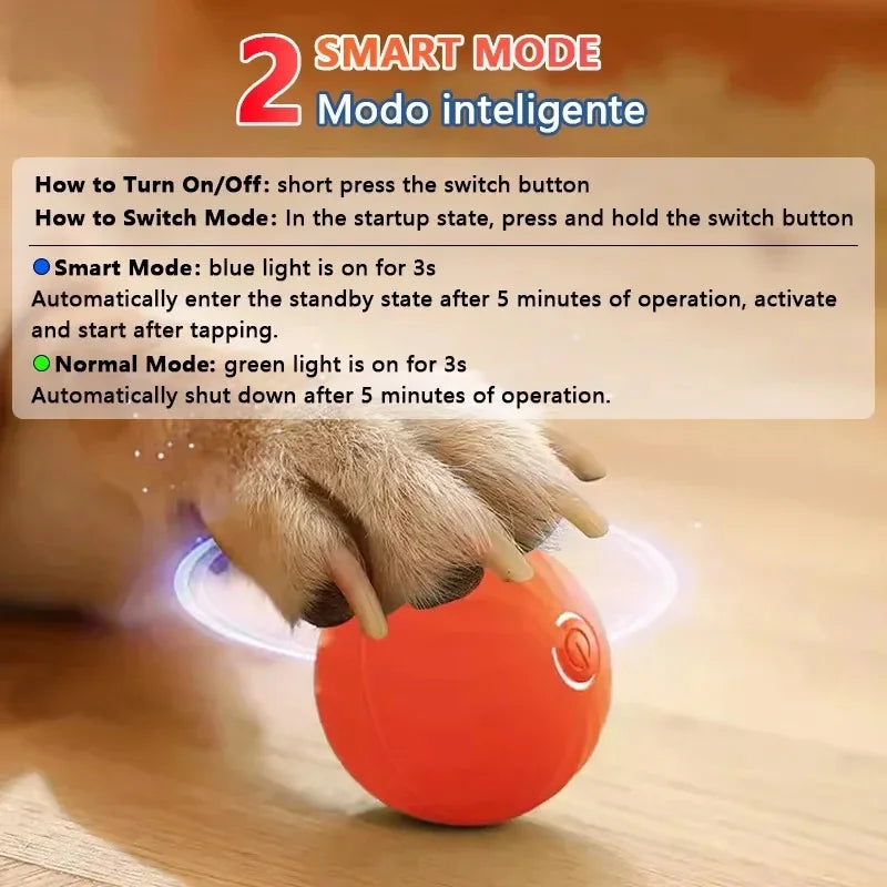 Smart Dog Toy Ball for Dogs Electronic Interactive Pet Ball