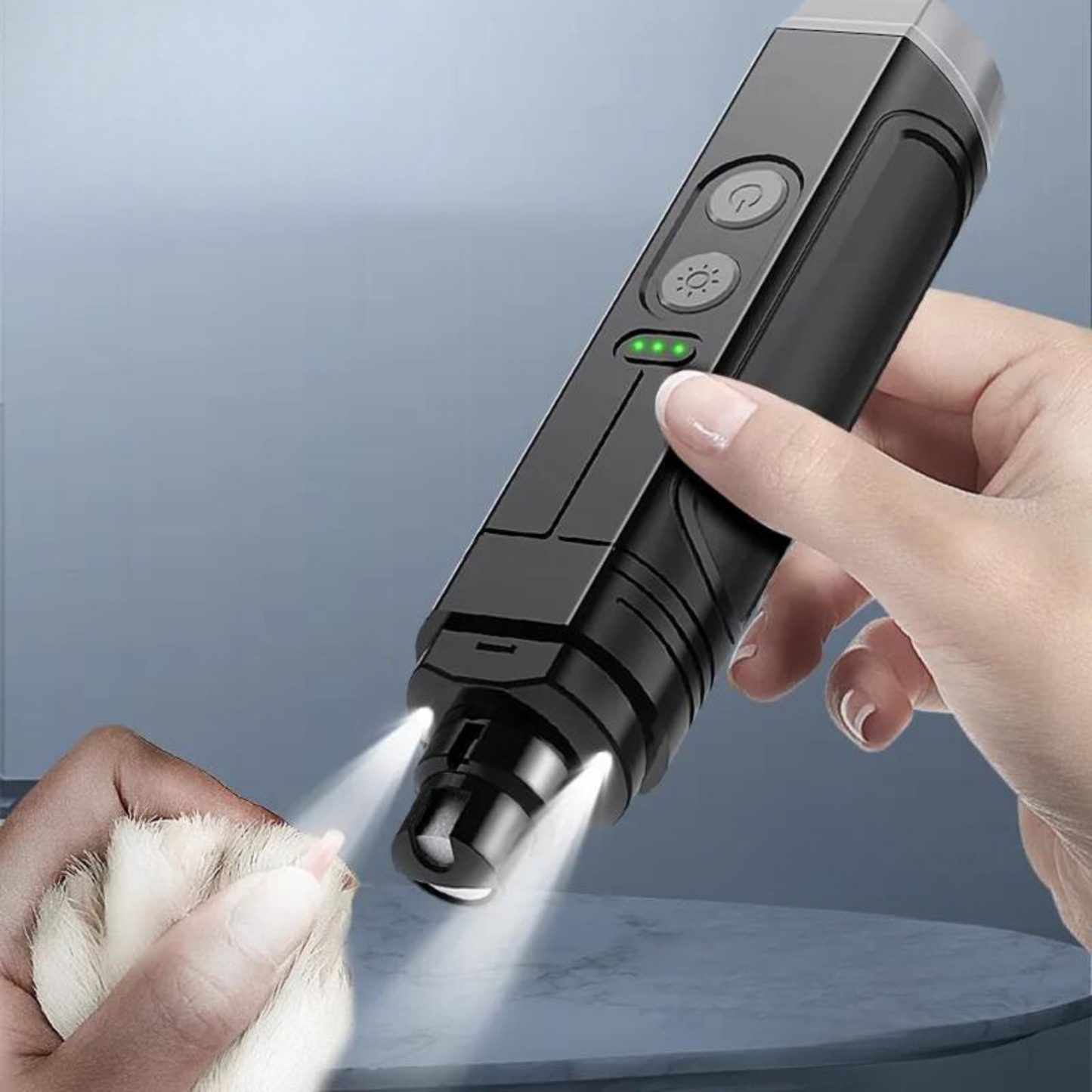 Electric Pet Nail Grinder with LED Lights