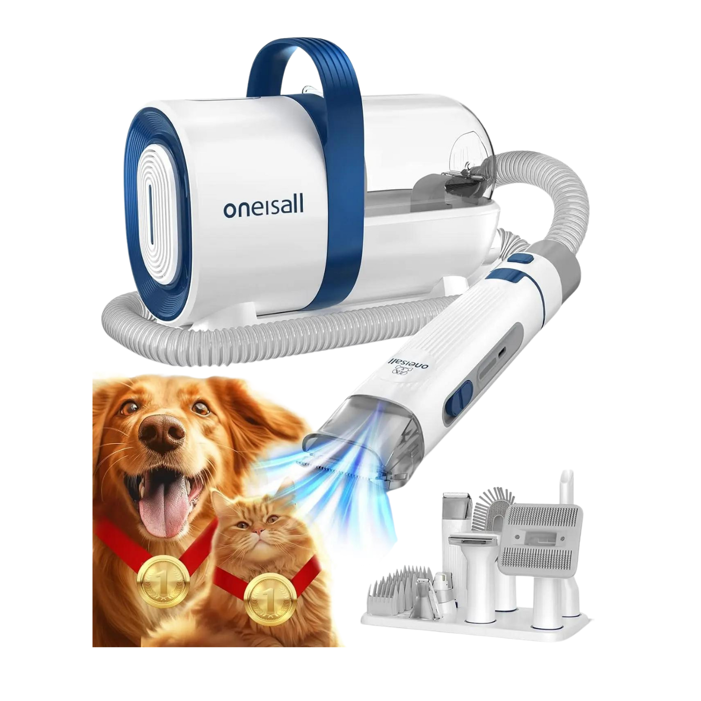 Pet Grooming Vacuum Kit