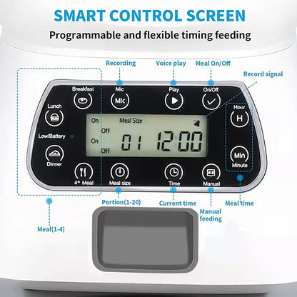 Automatic Pet Feeder with Timer