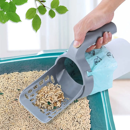 Self-Cleaning Pet Litter Scoop