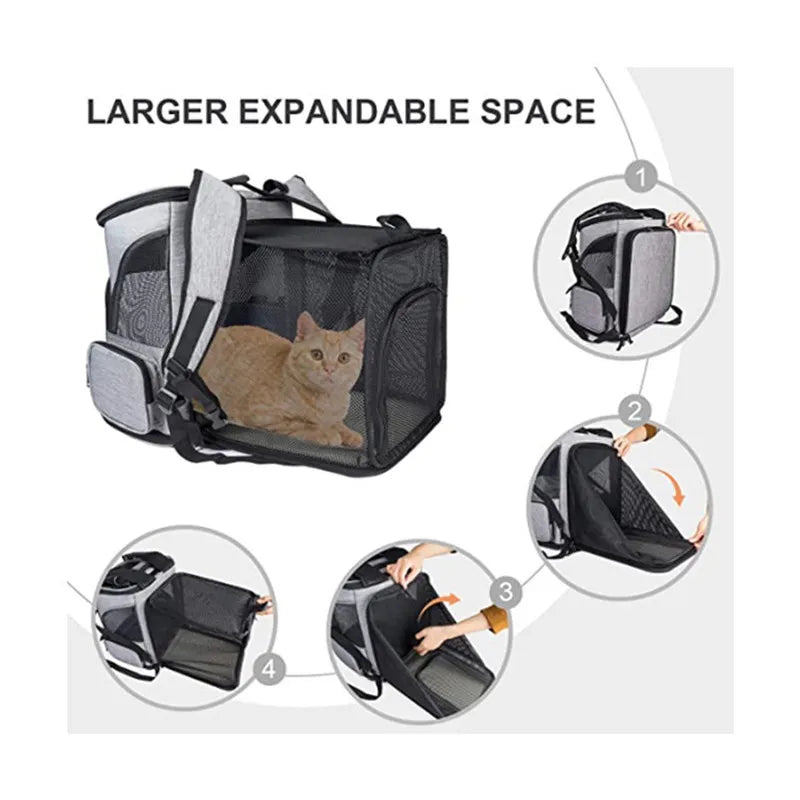 Expandable Pet Backpack