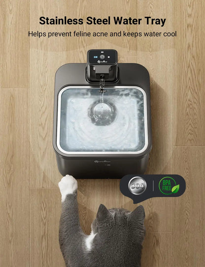 Stainless Steel Automatic Cat Water Fountain