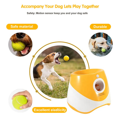 Automatic Dog Tennis Launcher Toy