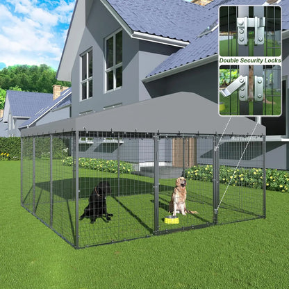 Large Heavy Duty Outdoor Dog Kennel