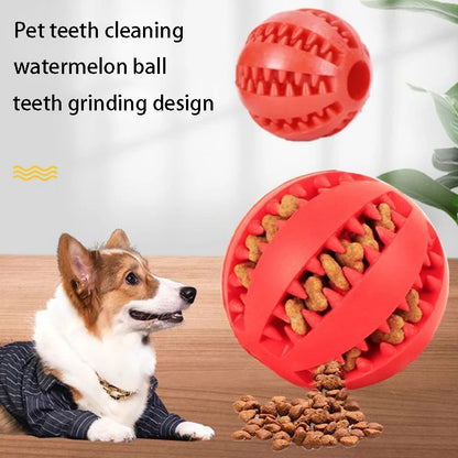 Natural Rubber Chewable Ball Toys for Pets