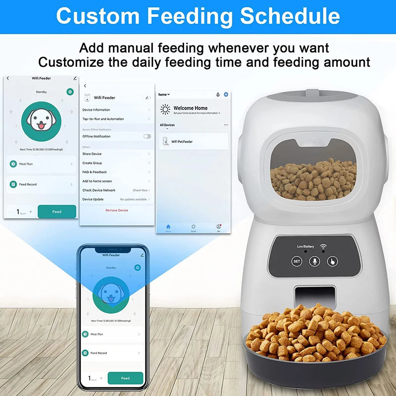 Automatic Pet Feeder with Timer