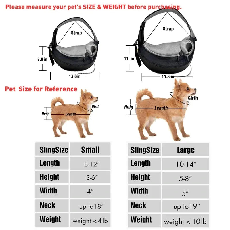 Portable Pet Dog Carrier Backpack