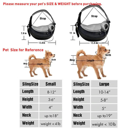 Portable Pet Dog Carrier Backpack