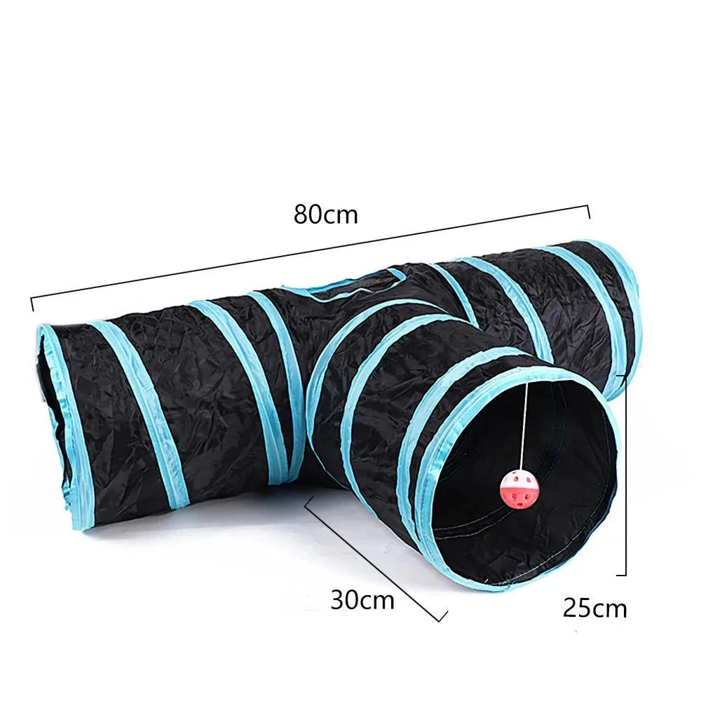 Foldable Breathable Pet Tunnel Toy