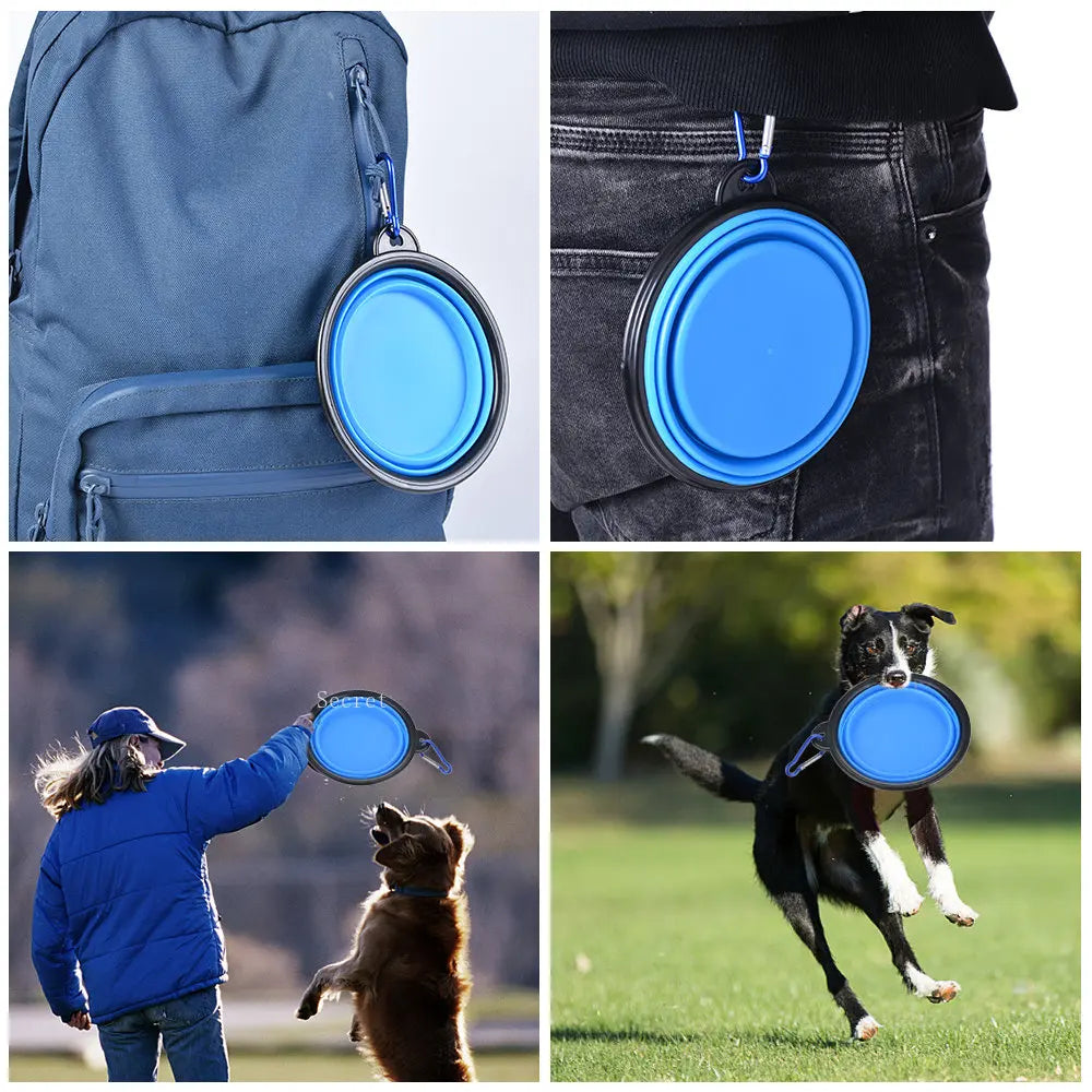 Portable Collapsible Pet Bowl