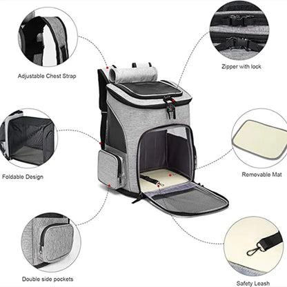 Expandable Pet Backpack