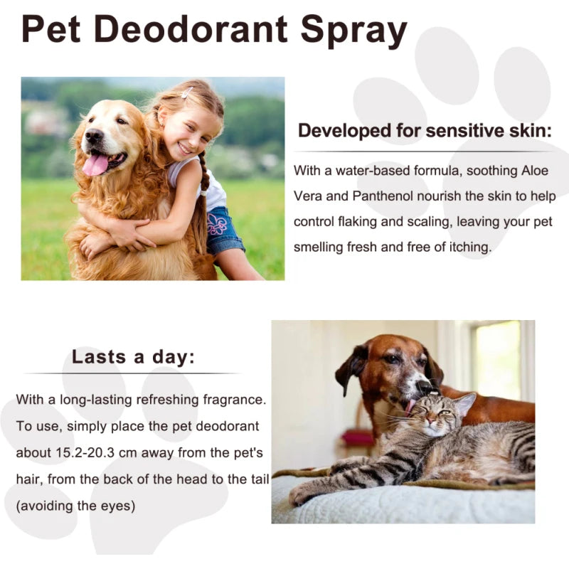 Pet Deodorant Spray