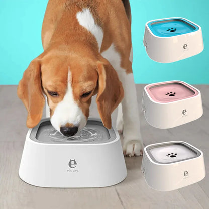 Non-Spill Floating Dog Water Bowl