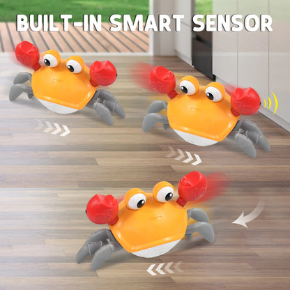 Electronic Musical Crab Toy