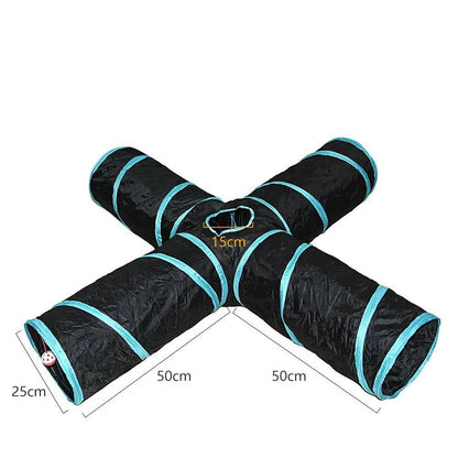 Foldable Breathable Pet Tunnel Toy