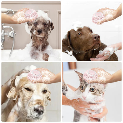 Soft Silicon Pet Bath Brush