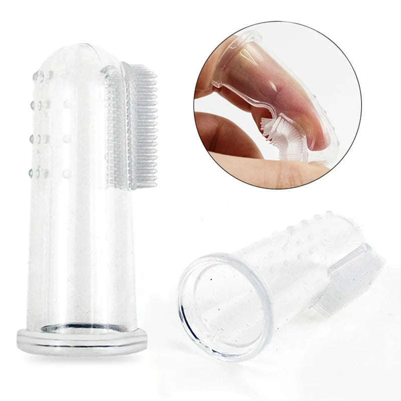 Pet Finger Toothbrush for Cleaning