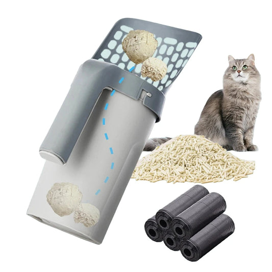 Self-Cleaning Pet Litter Scoop