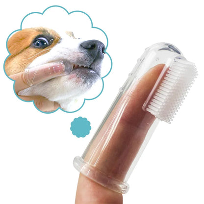 Pet Finger Toothbrush for Cleaning