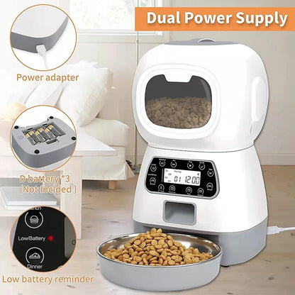 Automatic Pet Feeder with Timer