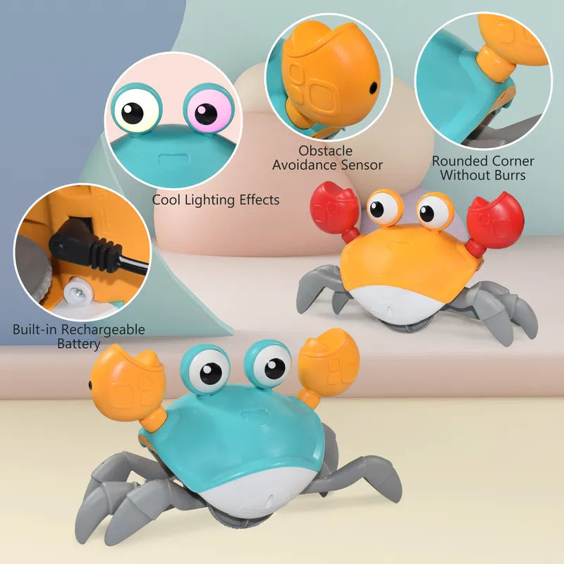 Electronic Musical Crab Toy