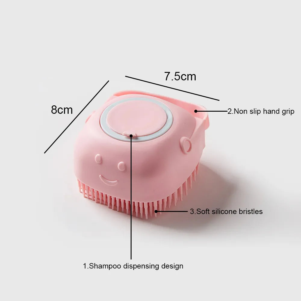 Soft Silicon Pet Bath Brush