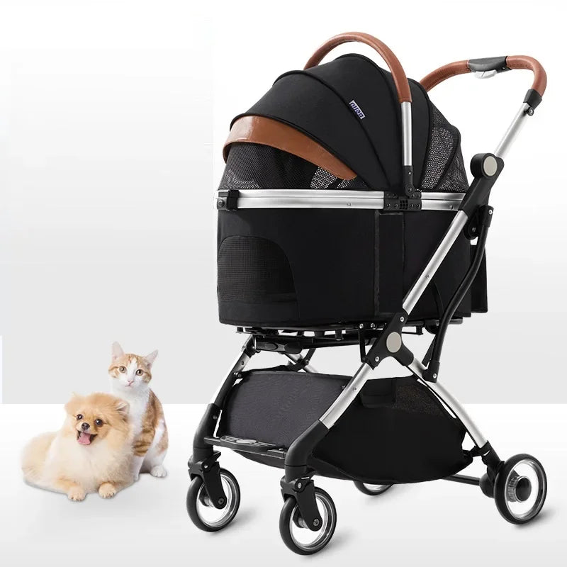 Detachable Aluminum Pet Stroller