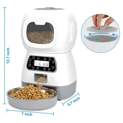 Automatic Pet Feeder with Timer