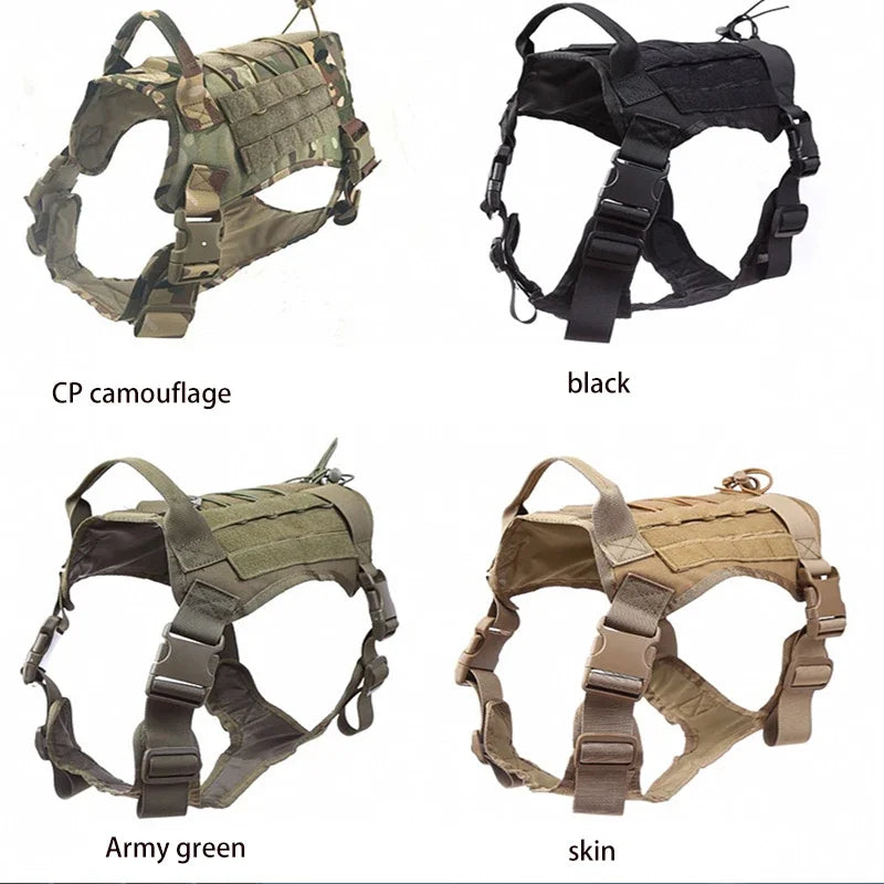 Reflective Tactical Dog Harness