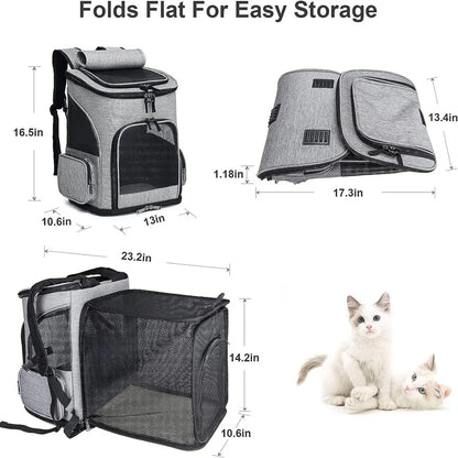 Expandable Pet Backpack