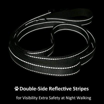 Double-layer Side Reflective Traction Dog Leash